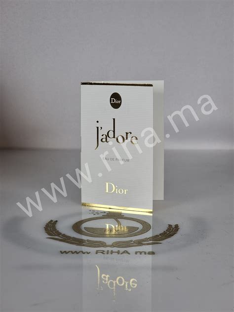 christian Dior echantillon